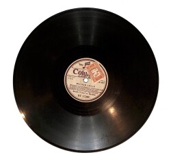 Sivaslı Aşık Veysel ve İbrahim - Emrah / Mecnun Leyla TAŞ PLAK (10/7.5) *ÇOK NADİR* PLK24209 - Gökçekoleksiyon