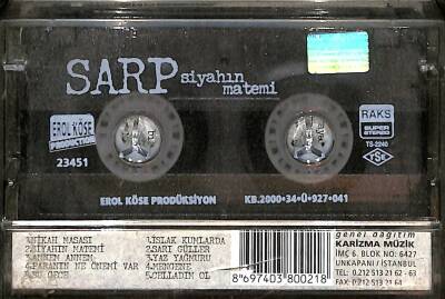 Sarp - Siyahın Matemi Kaset (İkinci El) KST25557 - 2