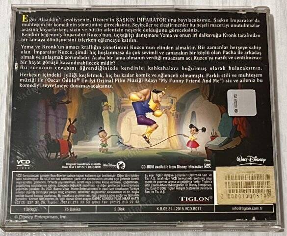 Şaşkın İmparator (2002) Orjinal VCD Film VCD28138 - 2