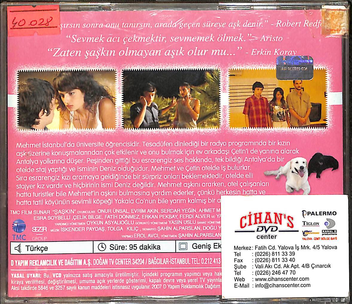 Şaşkın VCD Film (İkinci El) VCD26837 - 2