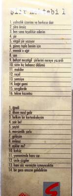 Savaş Ay - Şiir Mektebi Set (2Li Kaset) KST2826 - 3