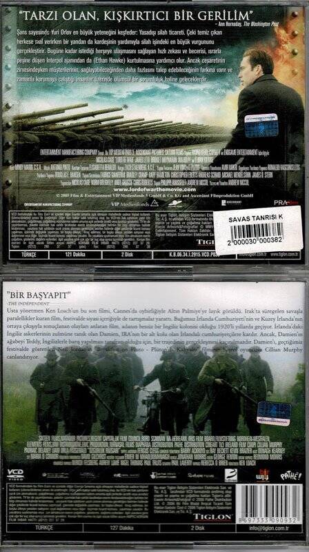 Savaş Tanrısı Özgürlük Rüzgarı - 2 Adet VCD Film VCD312 - 2
