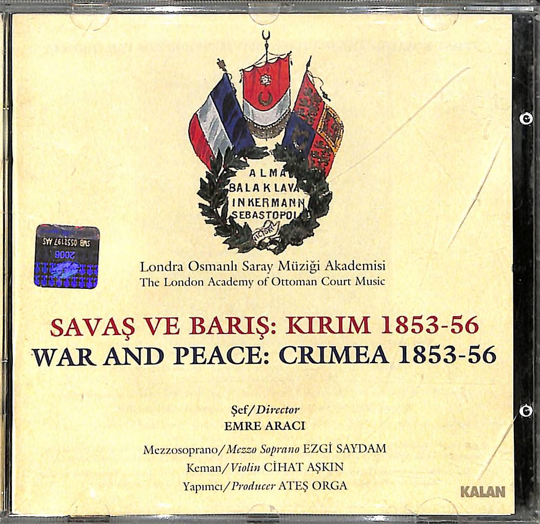Savaş ve Barış: Kırım 1853 - 56 - War and Peace : Crimea 1853 - 56 CD (İkinci El) CD3864 - 1