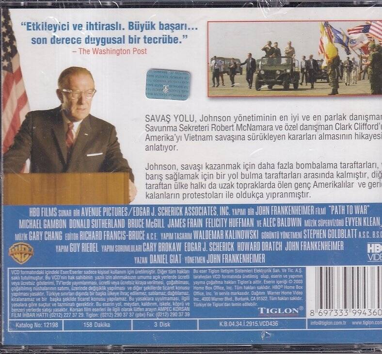 Savaş Yolu VCD Film VCD9757 - 2