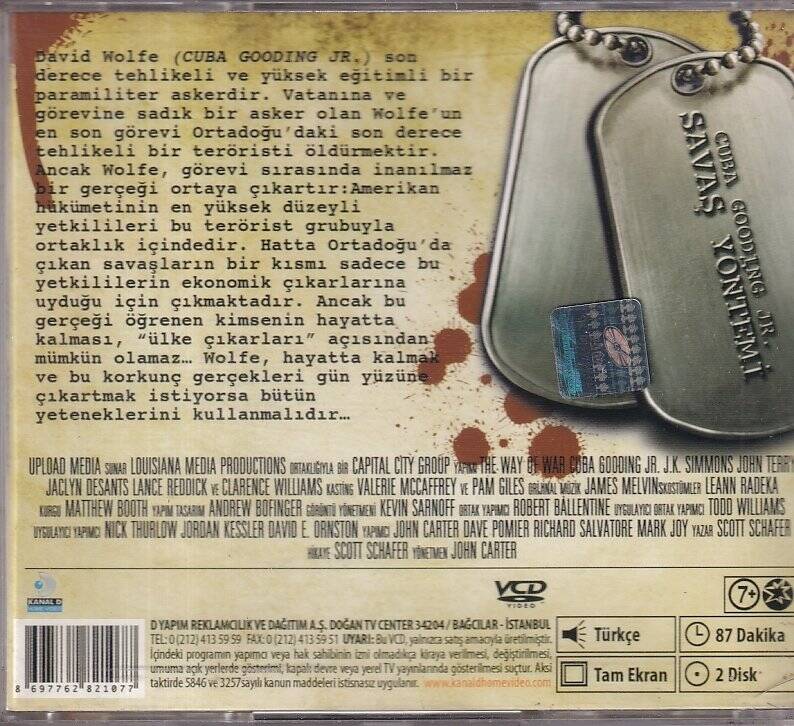 Savaş Yöntemi VCD Film VCD9272 - 2