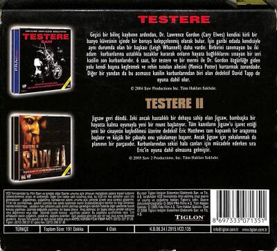 Saw Testere Testere 2 VCD Film (108) VCD22300 - 2