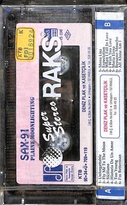 Sax-91 - Plaıne Moonlıghtıng Kaset (İkinci El) KST16095 - 2