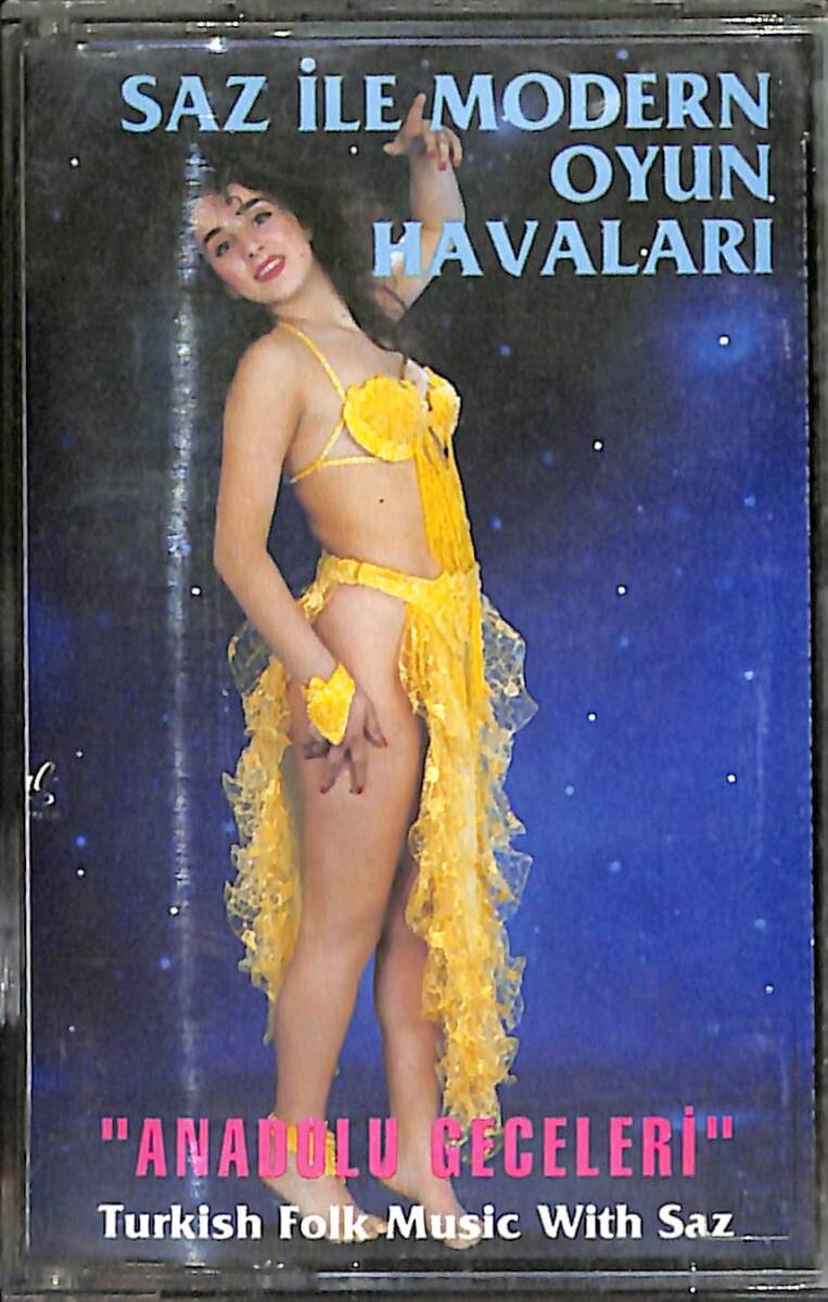 Saz İle Modern Oyun Havaları ''Anadolu Geceleri'' Kaset (İkinci El) KST28579 - 1