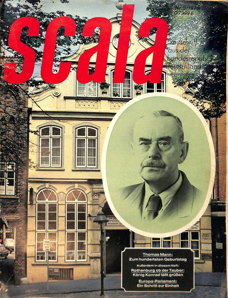 Scala Magazine Nr.5 1975 - Thomas Mann, Egon Madsen, Marcia Haydee NDR92149 - 1