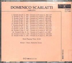 Scarlatti - 13 Sonatas CD (İkinci El) CD4876 - 2