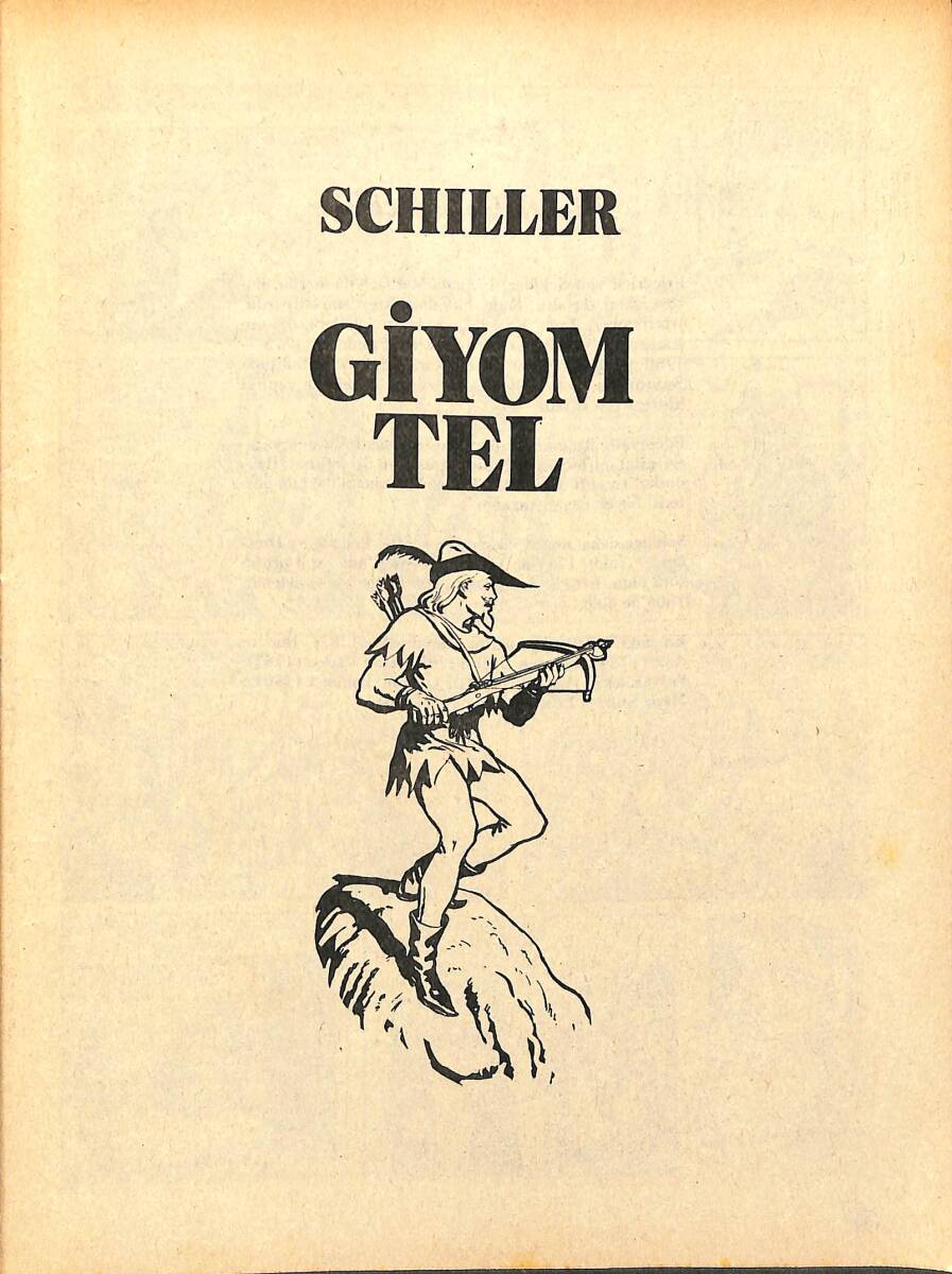 Schiller - Giyom Tel Çizgi Roman NDR96531 - 1