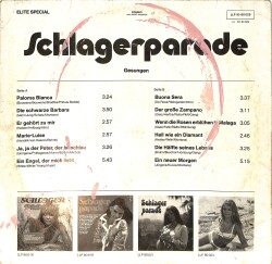 Schlagerparade - Gesungen LP PLAK (10/7.5) PLK26552 - 2