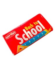 SCHOOL Karışık Meyve Aromalı Şekerli Sakız Çıkartmalı KERVAN 2004 # SKZ1439 - Gökçekoleksiyon