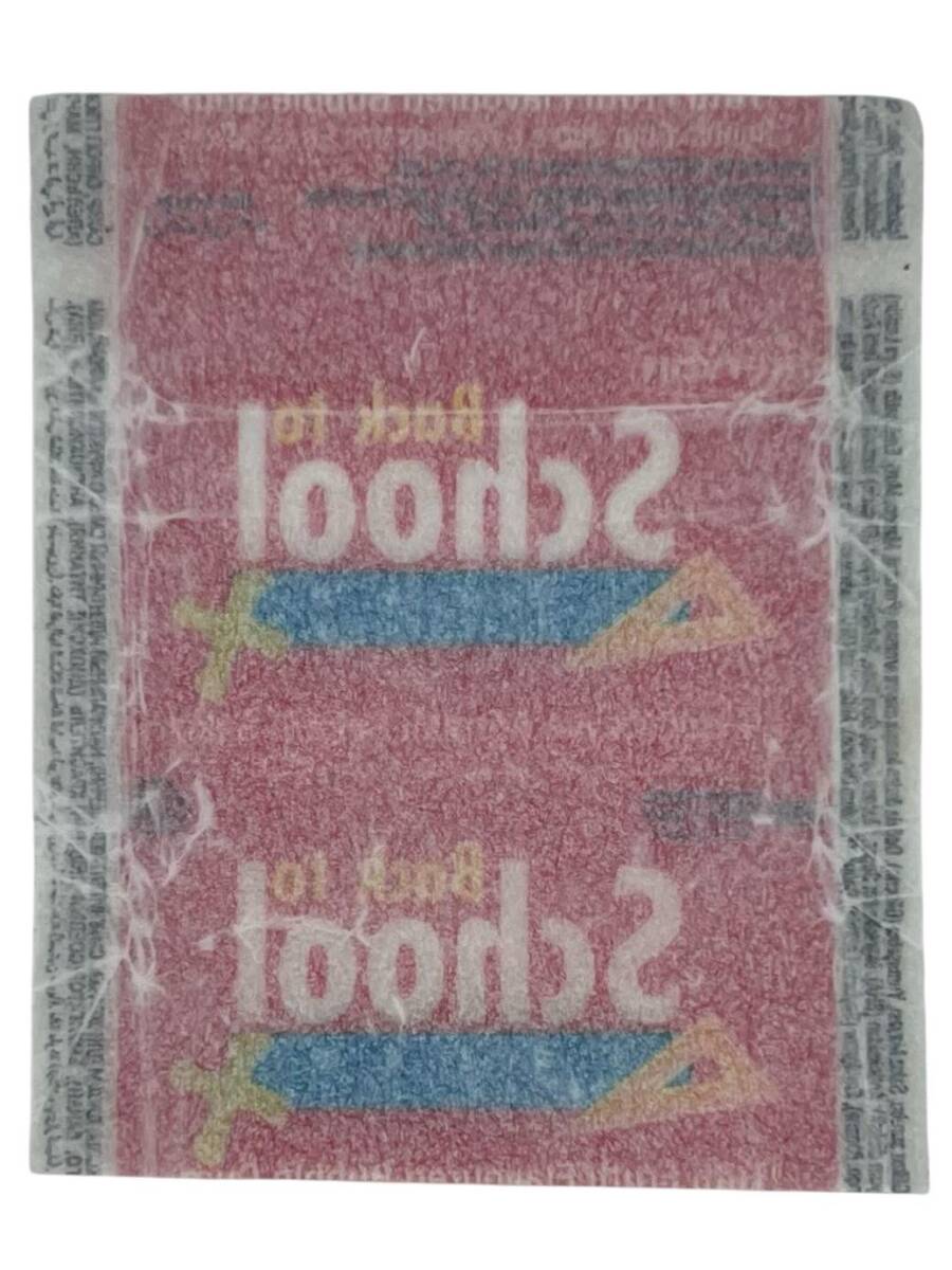 SCHOOL -Kervan - Sakız Sarma Kağıdı Stickers SKZ1688 - 2