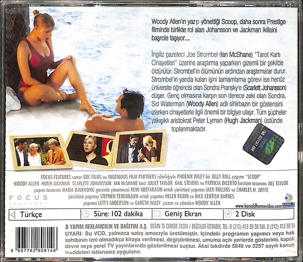 Scoop (2006) Orijinal VCD Film VCD29057 - 2