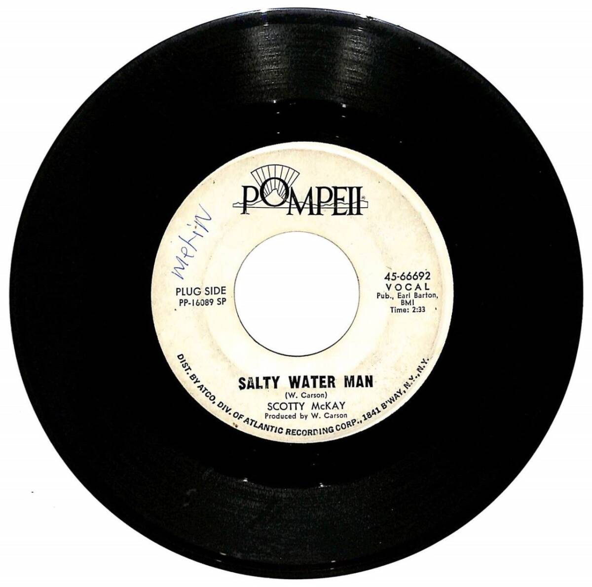 Scotty McKAY - Salty Water Man Truly True (107) PLK12442 - 1