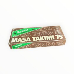 Scrikss Masa Takımı 75 Bordo AOB8653 - 3