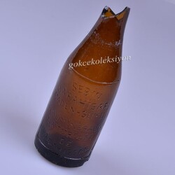 Şebinkarahisar 1970.Yılı Maden Suyu Şişesi 30.cl lik Tepesi Kırık CMK226 - Gökçekoleksiyon