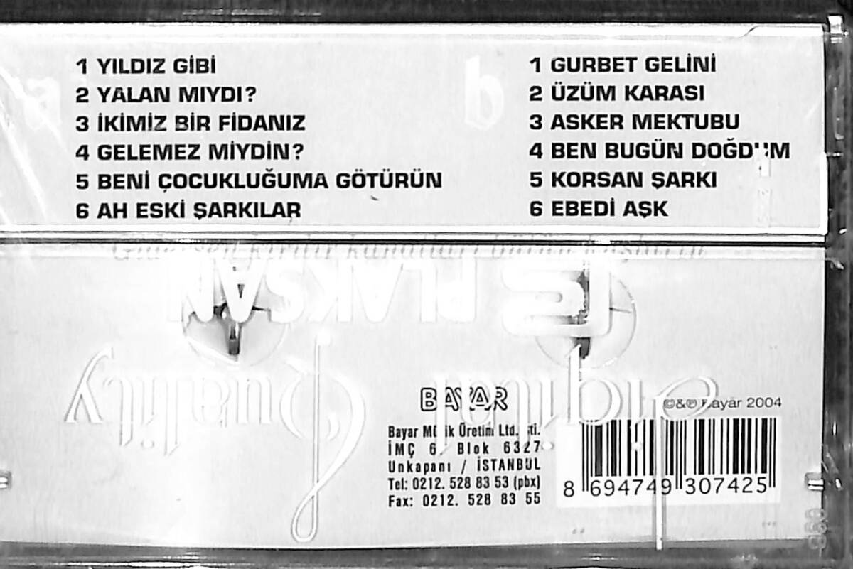 Şebnem Kısaparmak - Yıldız Gibi Orijinal Kaset (Sıfır) KST31084 - 2