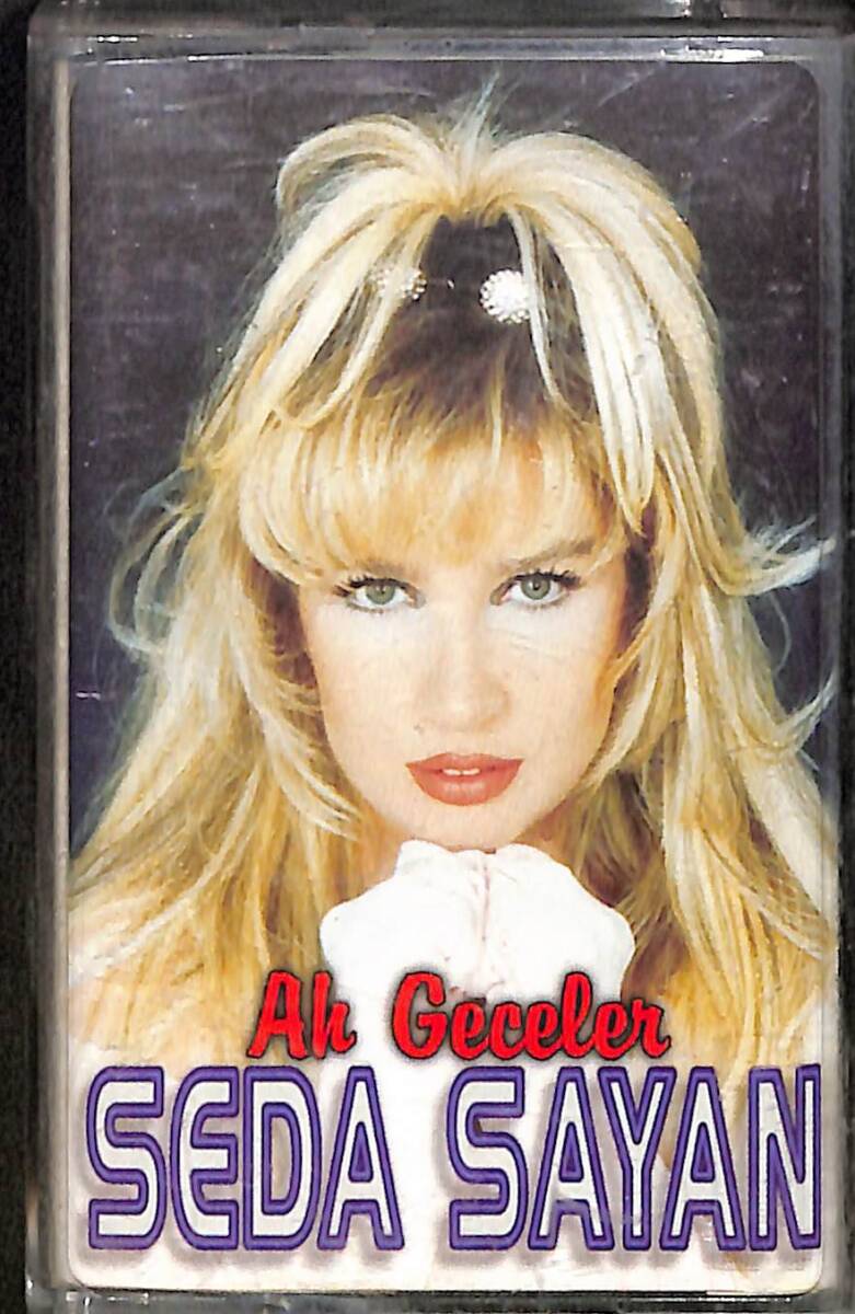 Seda Sayan - Ah Geceler Orijinal Kaset (ikinci El) * Kırmızı Bandrol * KST30920 - 1