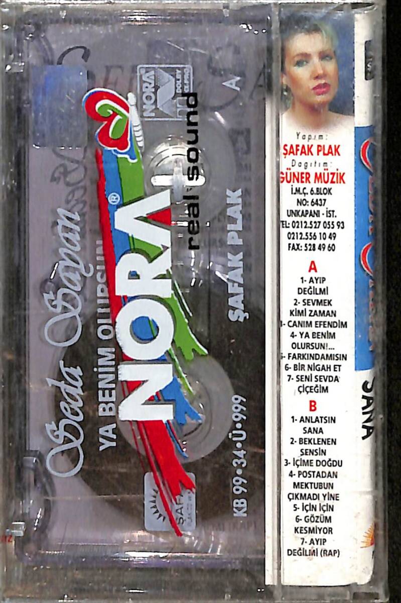 Seda Sayan - Anlatsın Sana Orijinal Kaset (Sıfır) KST31144 - 2