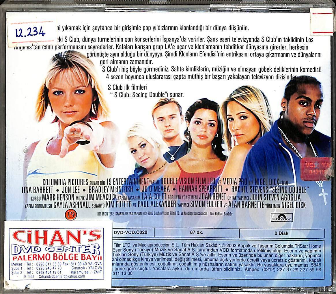 Seeing Double Müzisyenler Savaşı VCD Film VCD14291 - 2