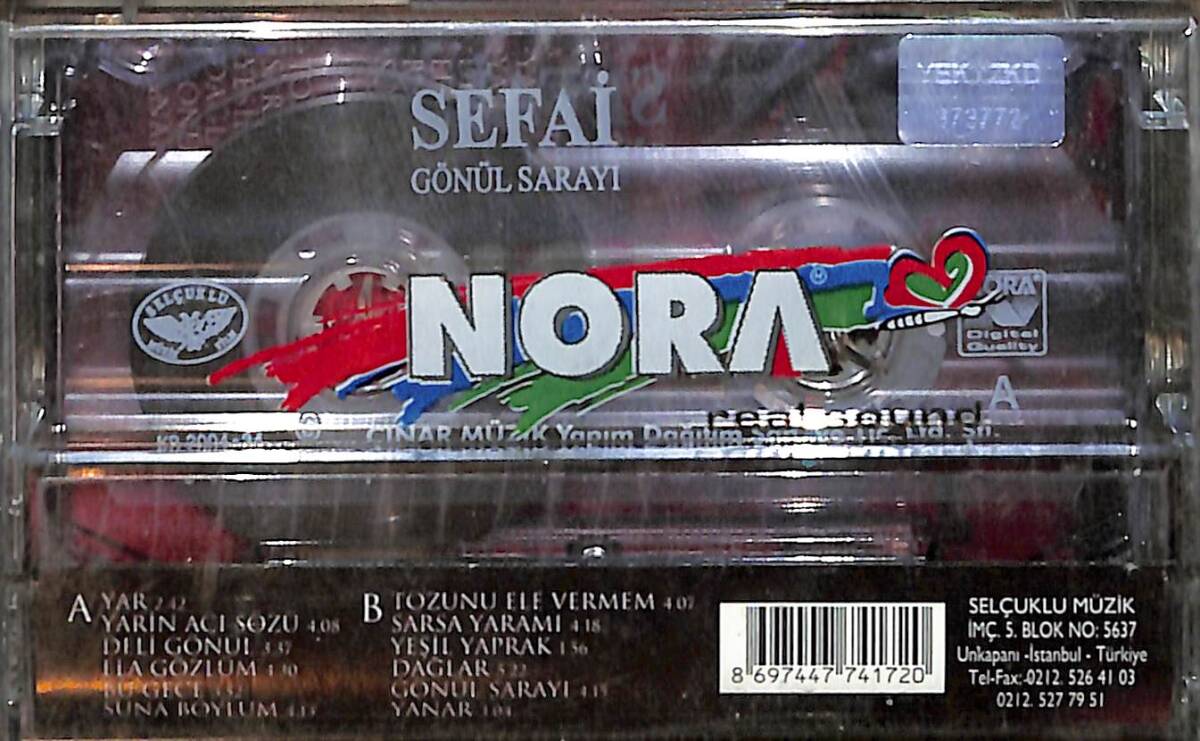 Sefai - Gönül Sarayı Kaset (Sıfır) KST27982 - 2