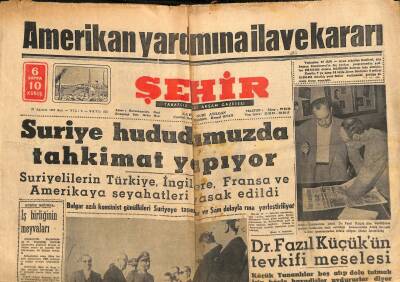 Şehir Gazetesi 27 Ağustos 1957 - Kapalıçarşıda Sahipsiz Kasayı Kimler Açtı ? GZ117334 - 1