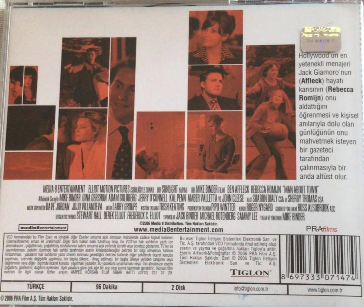 Şehrin Adamı VCD Film VCD8213 - 2