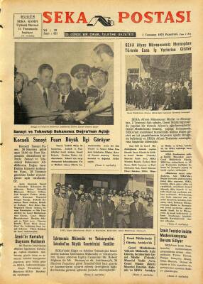 Seka Postası 1 Temmuz 1974 - İzmitin Kurtuluş Bayramı Kutlandı GZ80363 - 1