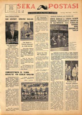 Seka Postası 15 Nisan 1973 - Sayın Talunun Kurduğu Yeni Hükümet Görevine Başladı GZ79647 - 1