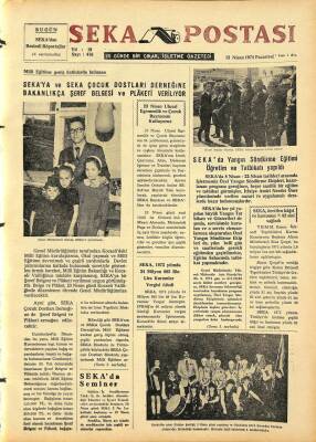 Seka Postası 15 Nisan 1974 - Dr. Nefise Akçalı GZ80368 - 1