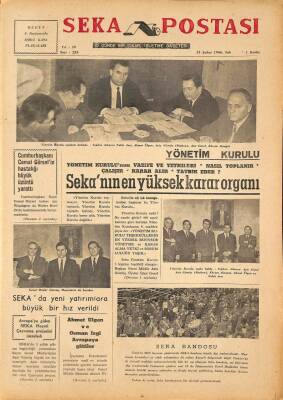 Seka Postası 15 Şubat 1966 - Cumhurbaşkanı Cemal Gürselin Hastalığı Büyük Üzüntü Yarattı, Seka Bandosu GZ79624 - 1