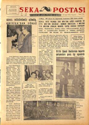 Seka Postası Gazetesi 15 Ocak 1973 - Seka Çocuk Dostlarının Başarılı Çalışmaları Geniş İlgi Uyandırdı GZ91493 - 1