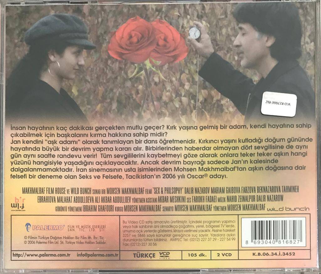 Seks Ve Felsefe VCD Film VCD8376 - 2