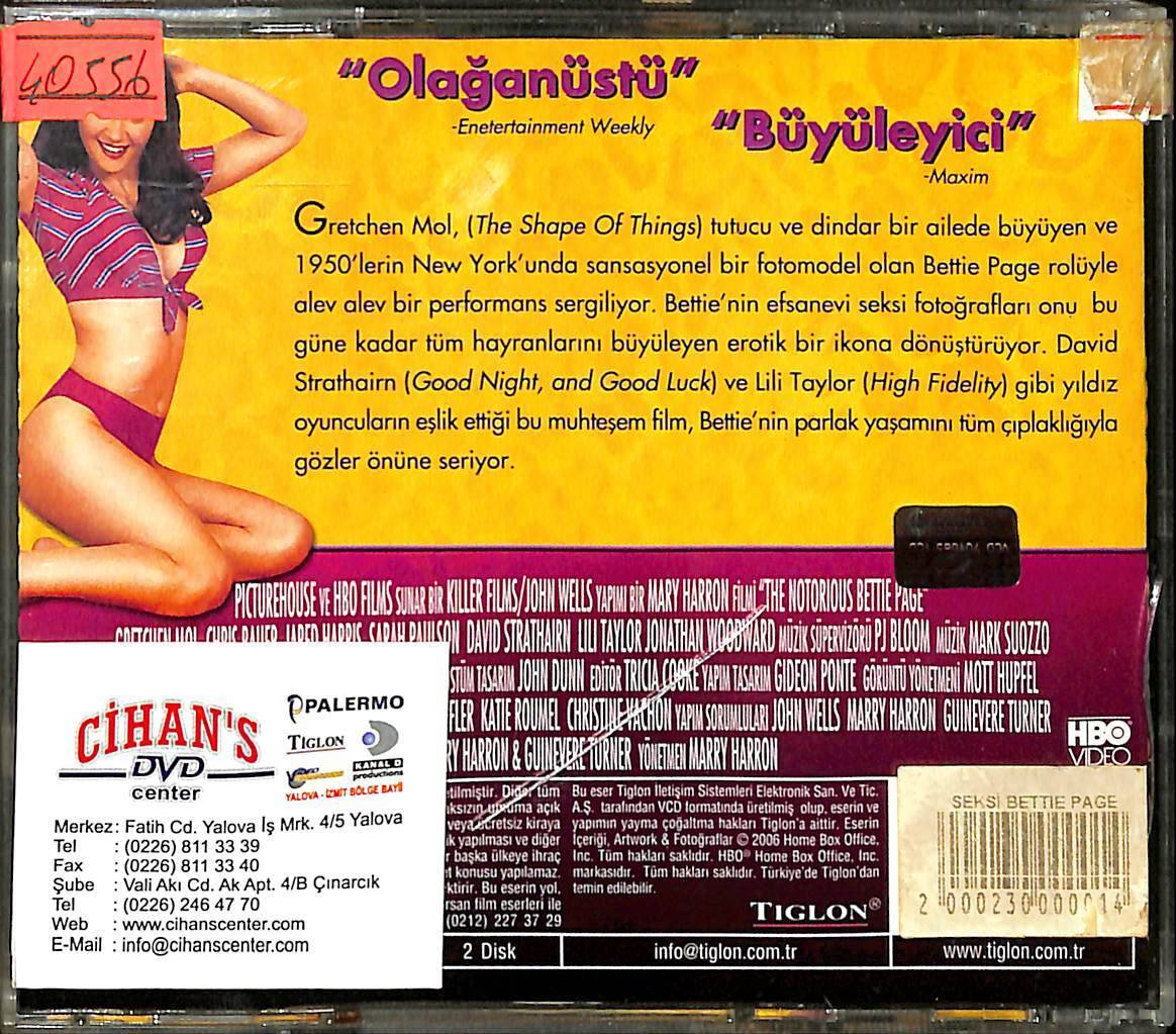 Seksi Bettie Page VCD Film VCD15202 - 2