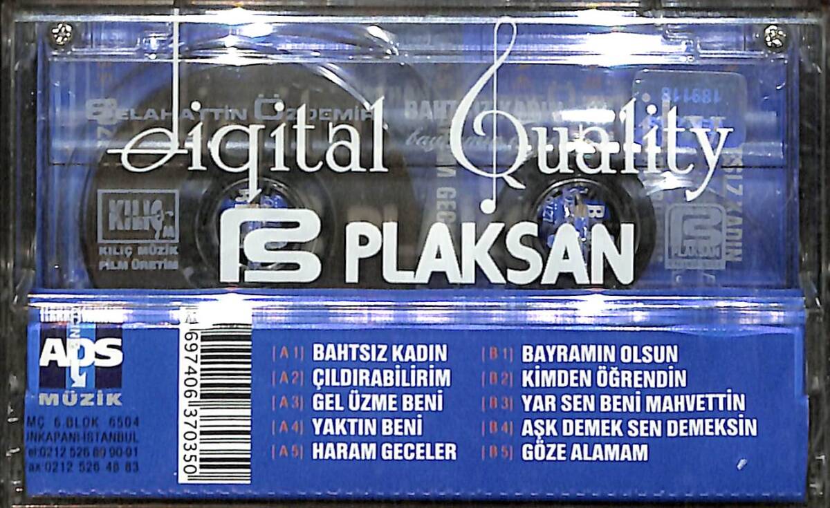 Selahattin Özdemir - Bahtsız Kadın Bayramın Olsun Kaset (Sıfır) KST28371 - 2