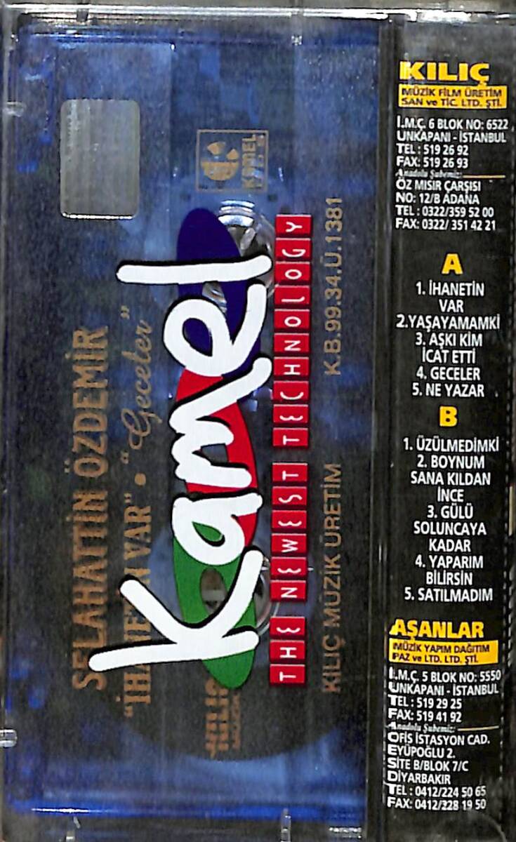 Selahattin Özdemir - İhanetin Var Kaset (Sıfır) KST28037 - 2