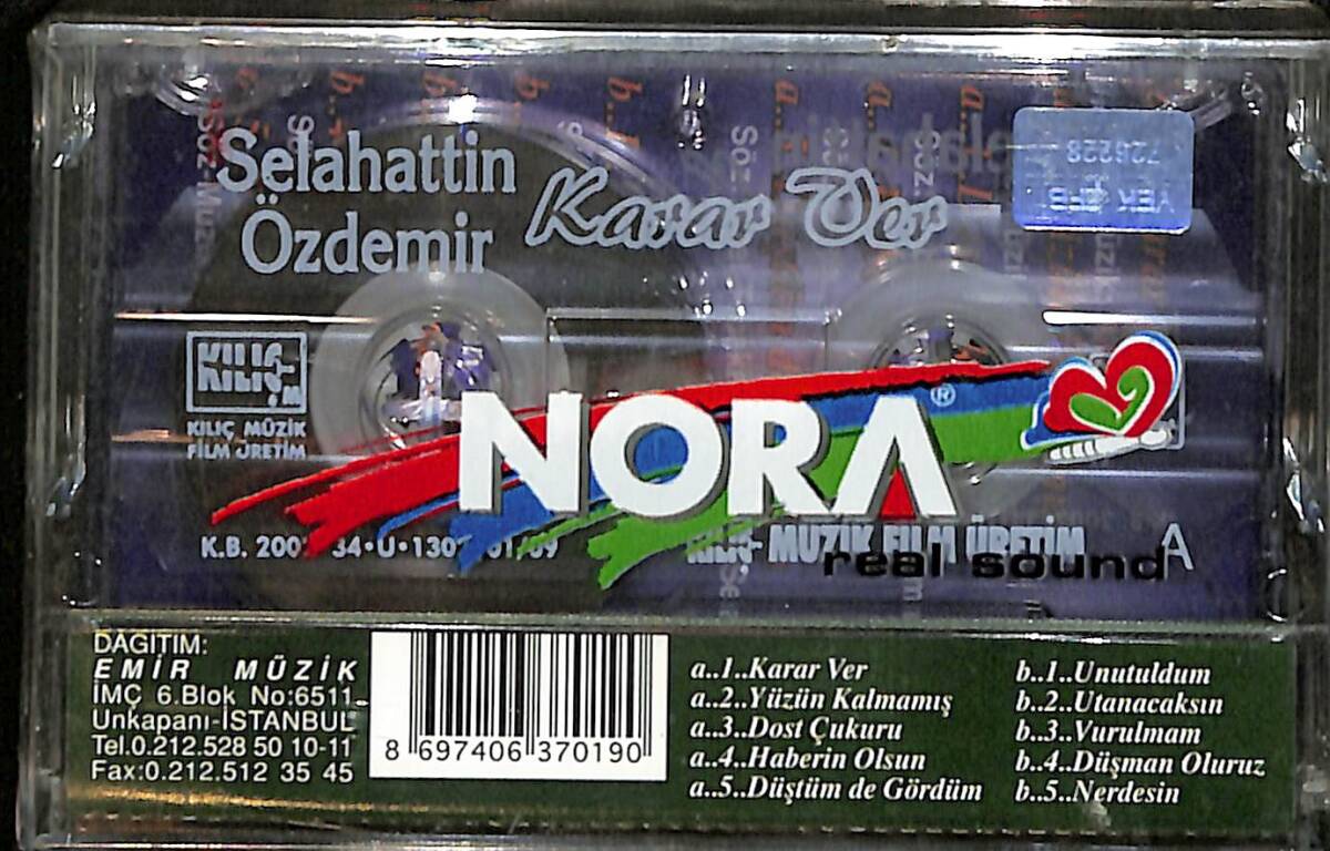 Selahattin Özdemir - Karar Ver Kaset (Sıfır) KST28389 - 2