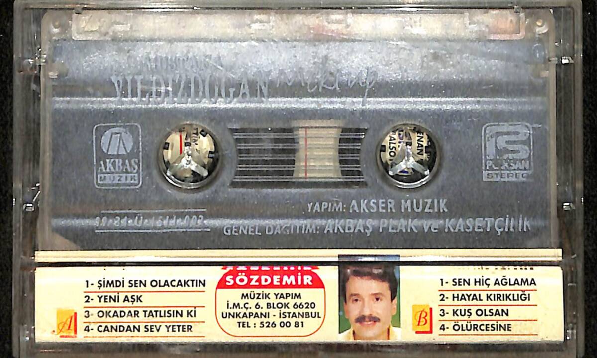 Selahattin Özdemir - Şimdi Sen Olacaktın / Sen Hiç Ağlama Kaset (İkinci El) KST27959 - 2