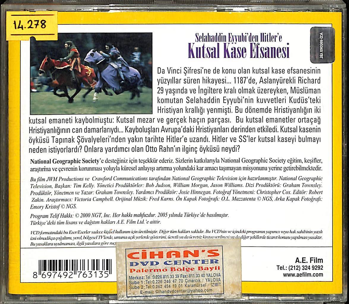 Selahhaddin Eyyubi`den Hitler`e Kutsal Kase Efsanesi VCD Film VCD14583 - 2