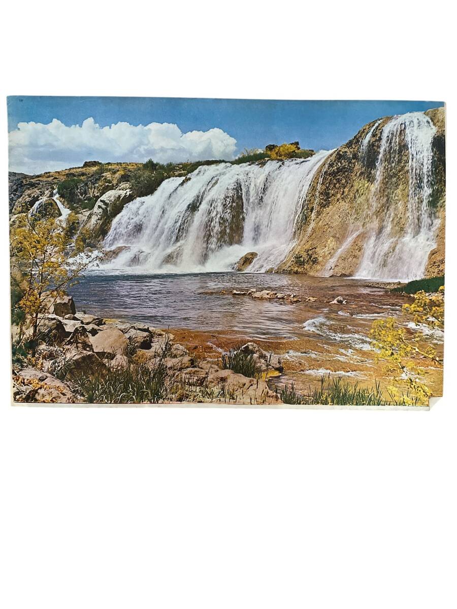 Şelale Temalı Kartpostal (Ultra Dev Boy) KRT24048 - 1