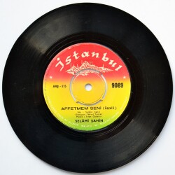 Selami Şahin - Affetmem Seni / Gizli Aşk PLAK (10/8) - 1968 Nadir Baskı PLK1921 - 1