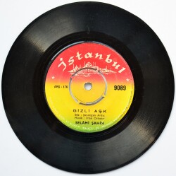 Selami Şahin - Affetmem Seni / Gizli Aşk PLAK (10/8) - 1968 Nadir Baskı PLK1921 - 2