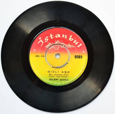 Selami Şahin - Affetmem Seni / Gizli Aşk PLAK (10/8) - 1968 Nadir Baskı PLK1921 - 2