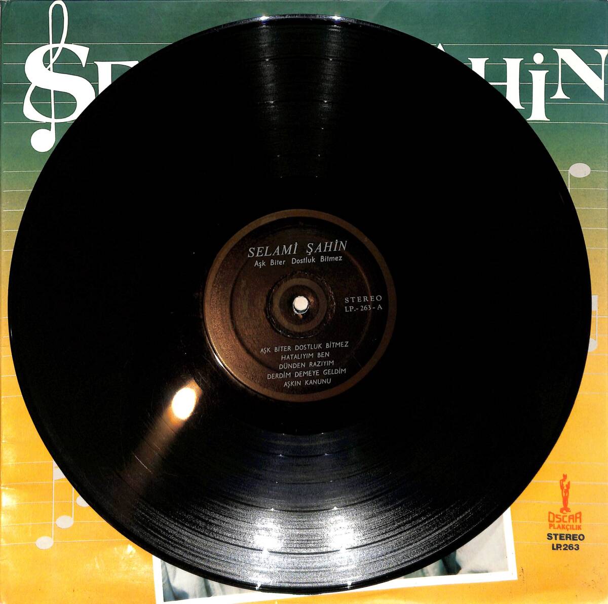Selami Şahin - Aşk Biter Dostluk Bitmez LP PLAK (10/7) PLK26577 - 3