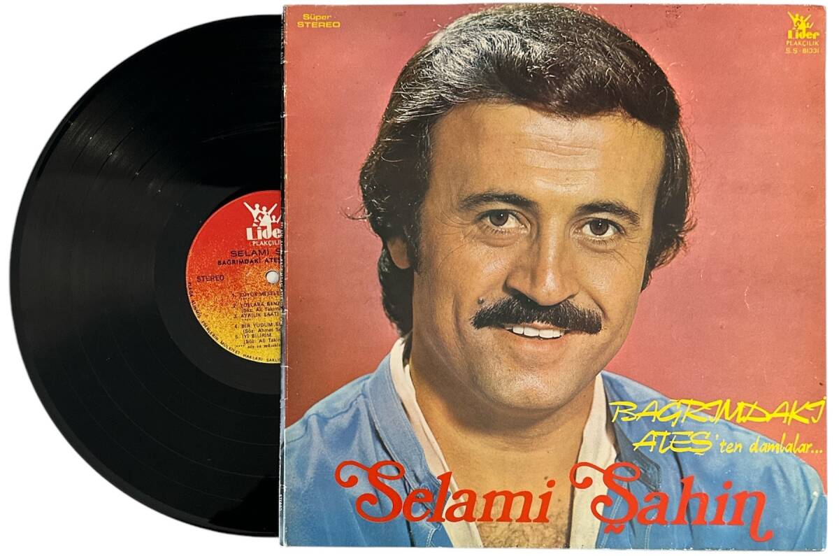 Selami Şahin - Bağrımdaki Ateş'ten Damlalar LP Plak (10/8) PLK25559 - 1