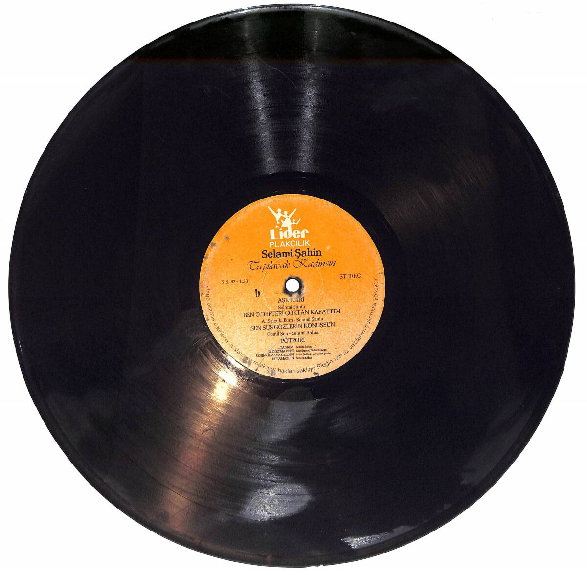 Selami Şahin - Tapılacak Kadınsın LP PLAK (Açıklamayı Okuyunuz) PLK26623 - 2