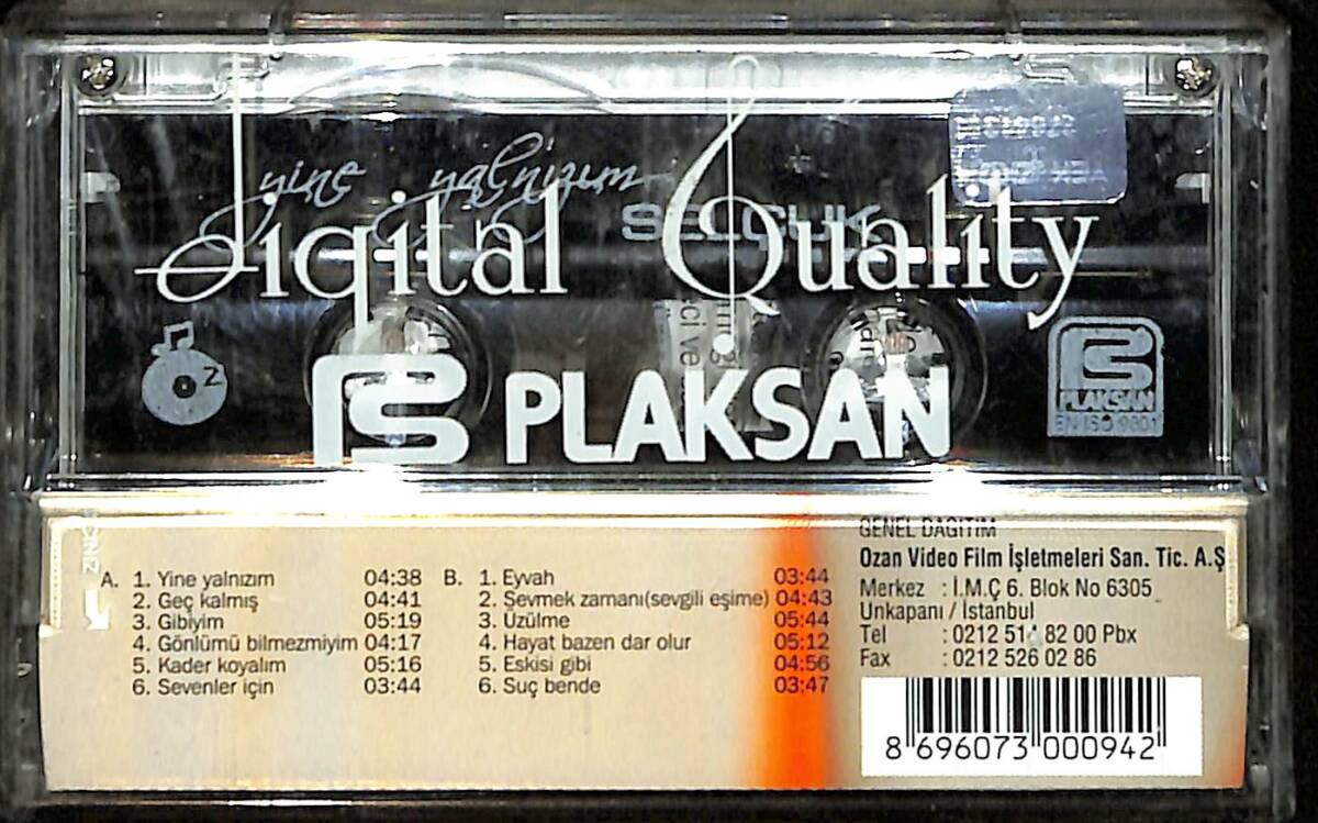 Selçuk - Yine Yalnızım Kaset (Sıfır Kaset) KST29420 - 2