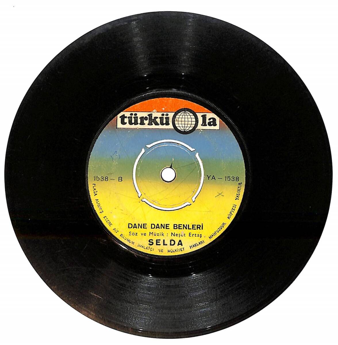 Selda - Adaletin Bumu Dünya / Dane Dane Benleri Plak (Türküola Baskı - 10/7) PLK26119 - 2